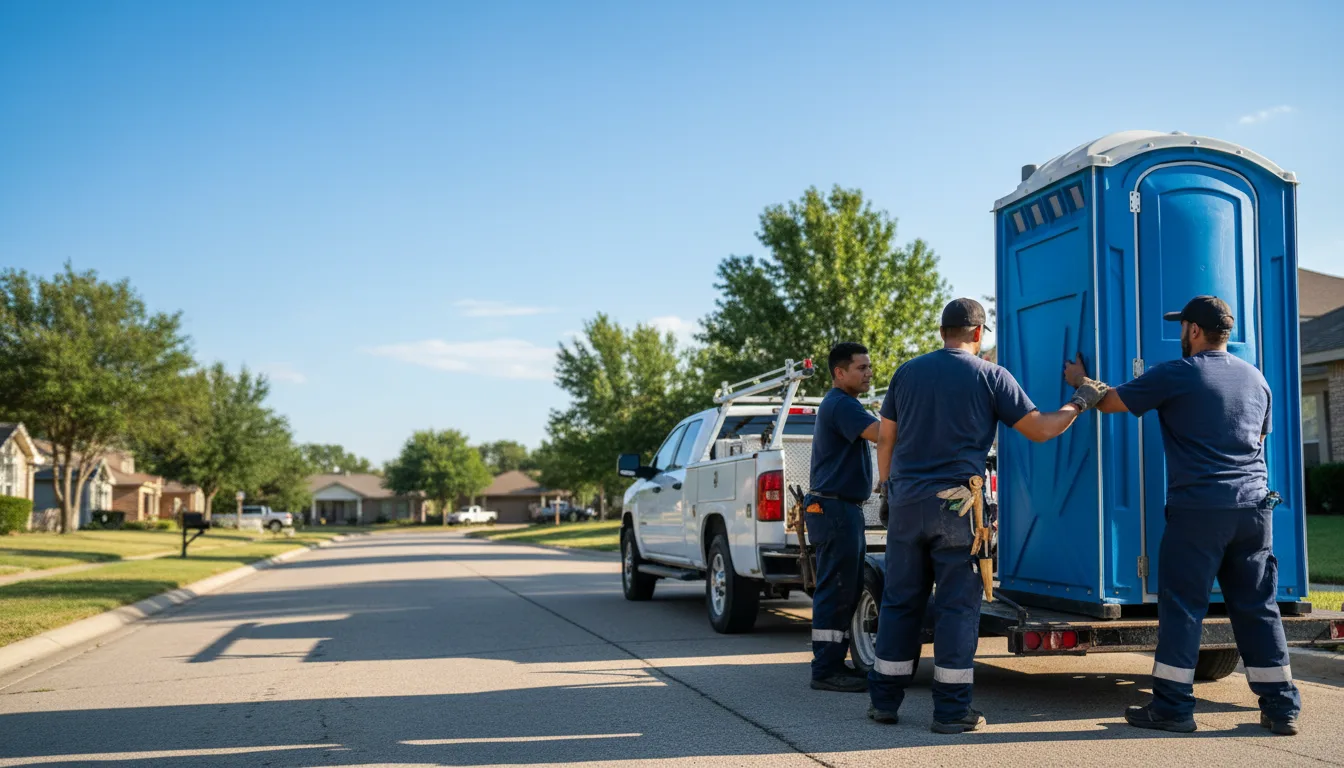 Portable Toilet Rental in Russell, IL near me